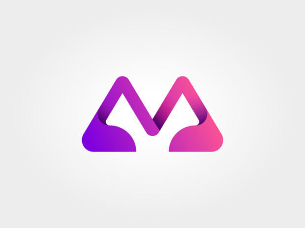 Modern Letter M Logo Design