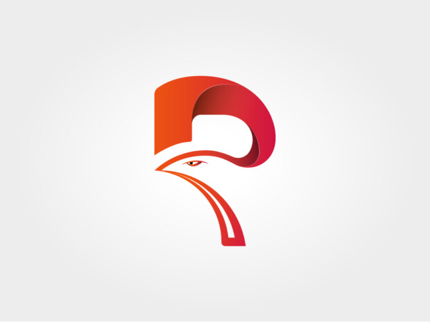 Letter R Falcon Logo Design