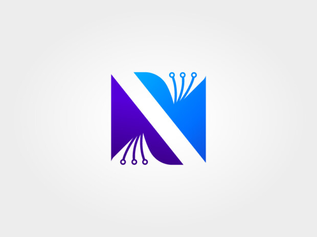 Letter S Tech Logo Design